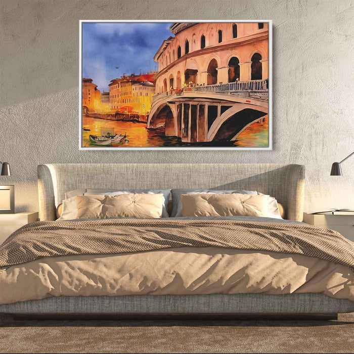 Watercolor Rialto Bridge #127 - Kanvah