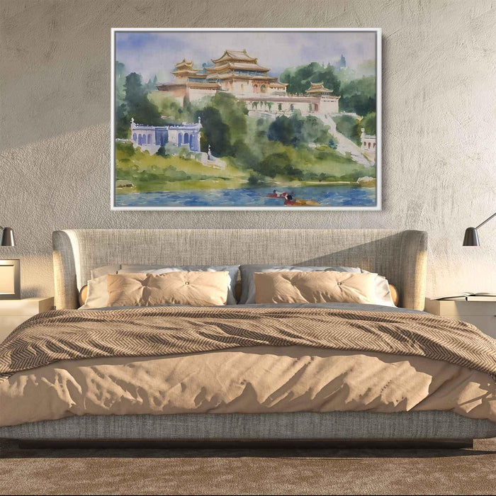 Watercolor Summer Palace #124 - Kanvah