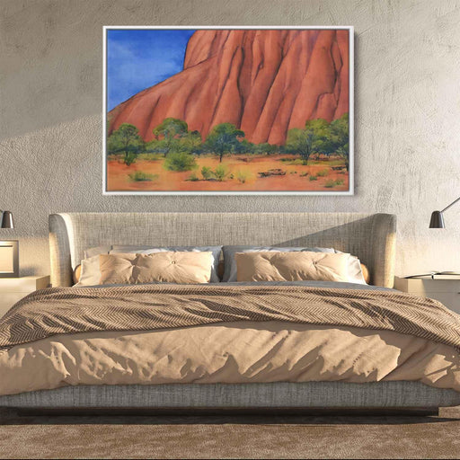 Watercolor Uluru #114 - Kanvah