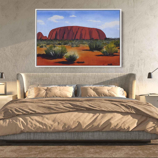 Watercolor Uluru #124 - Kanvah