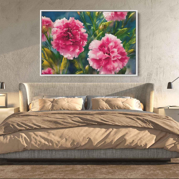 Watercolour Painting Carnations #128 - Kanvah