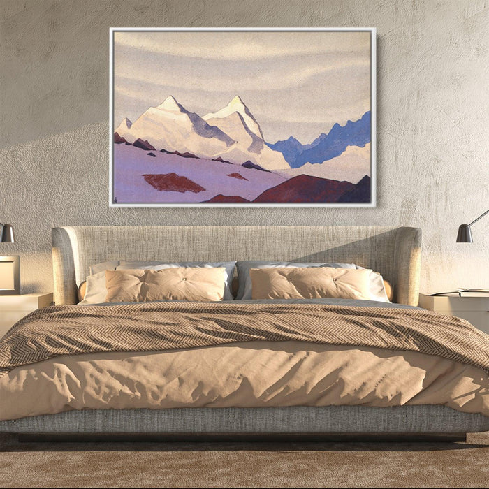 Western Himalayas by Nicholas Roerich - Canvas Artwork