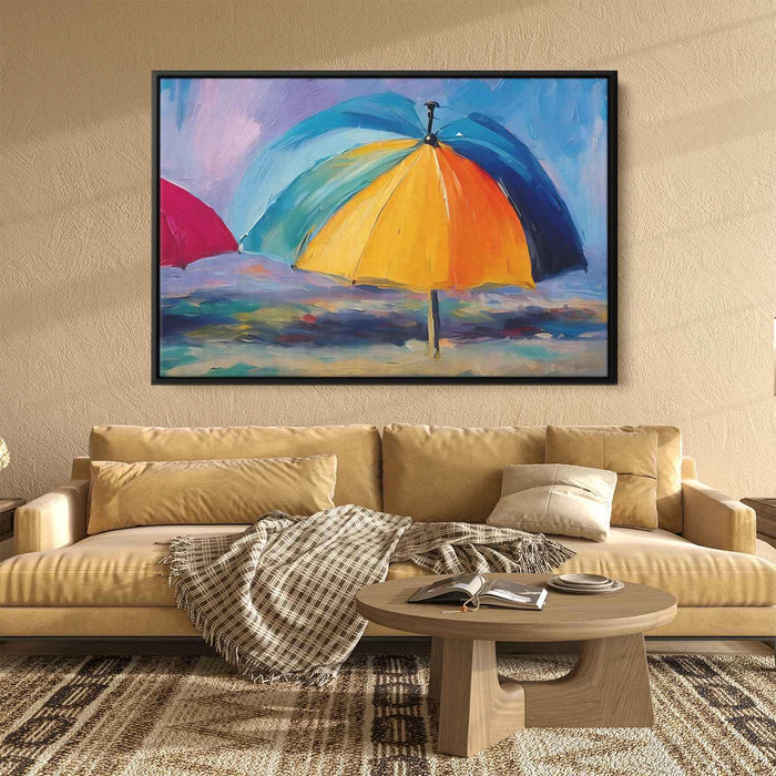 Abstract Beach Umbrellas #103 - Kanvah