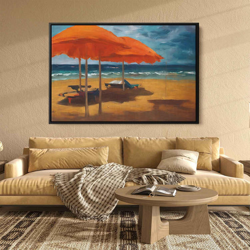 Abstract Beach Umbrellas #140 - Kanvah