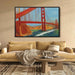 Abstract Golden Gate Bridge #133 - Kanvah