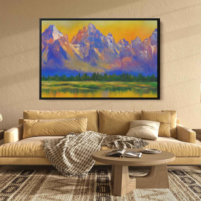 Abstract Grand Tetons #118 - Kanvah