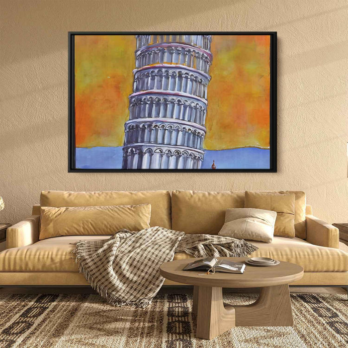 Abstract Leaning Tower of Pisa #117 - Kanvah