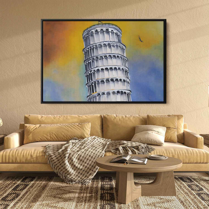 Abstract Leaning Tower of Pisa #128 - Kanvah