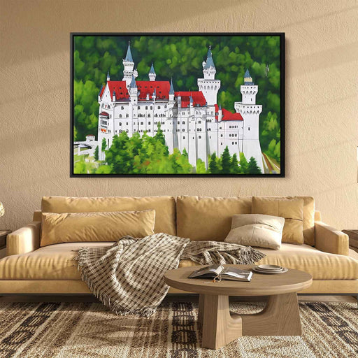 Abstract Neuschwanstein Castle #117 - Kanvah