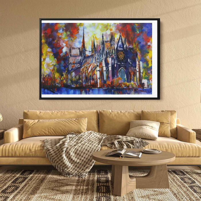 Abstract Notre Dame Cathedral #107 - Kanvah