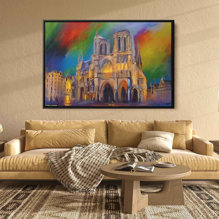 Abstract Notre Dame Cathedral #117 - Kanvah
