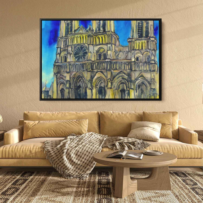 Abstract Notre Dame Cathedral #127 - Kanvah