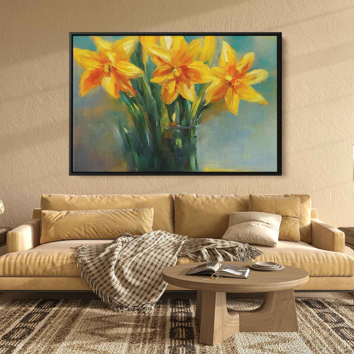 Abstract Daffodils #111 - Kanvah