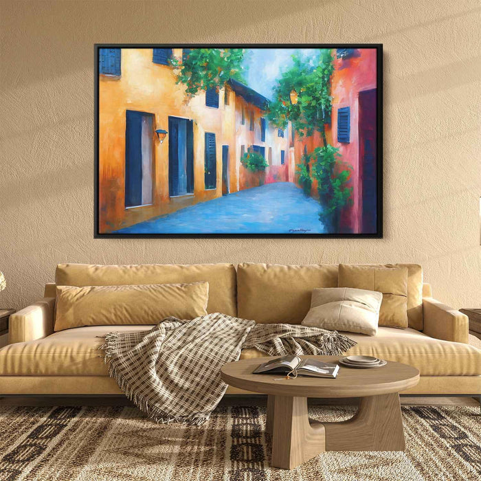 Abstract Portofino Streets #126 - Kanvah