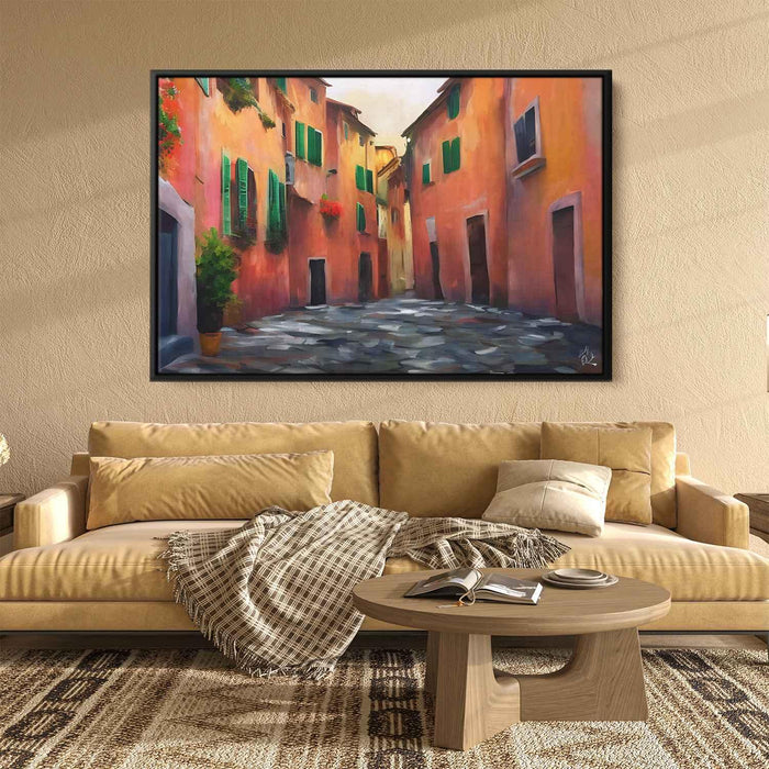 Abstract Portofino Streets #135 - Kanvah