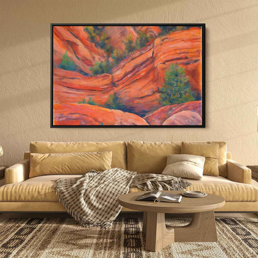 Abstract Sedona Red Rocks #107 - Kanvah