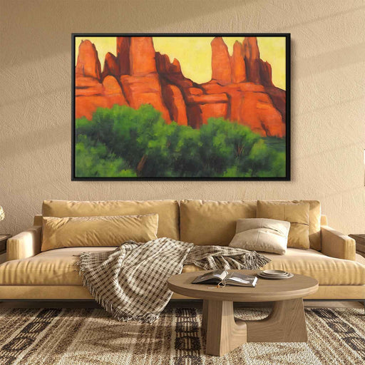 Abstract Sedona Red Rocks #118 - Kanvah