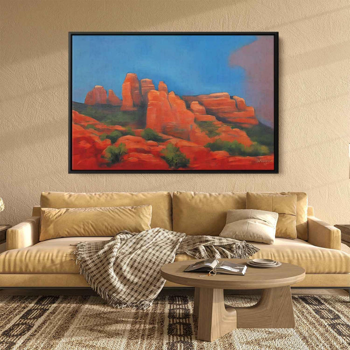 Abstract Sedona Red Rocks #135 - Kanvah