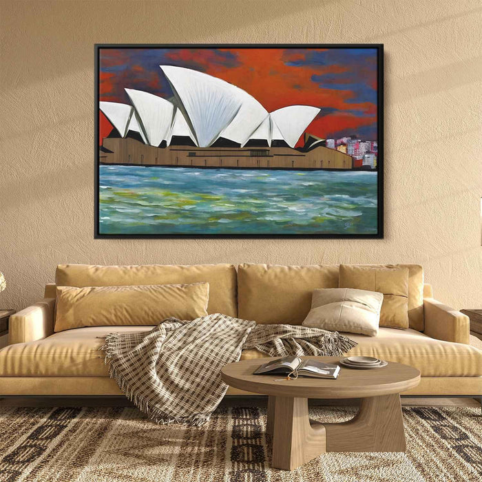 Abstract Sydney Opera House #103 - Kanvah