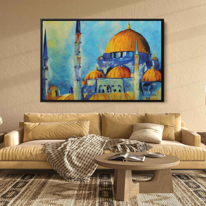 Abstract Blue Mosque #111 - Kanvah
