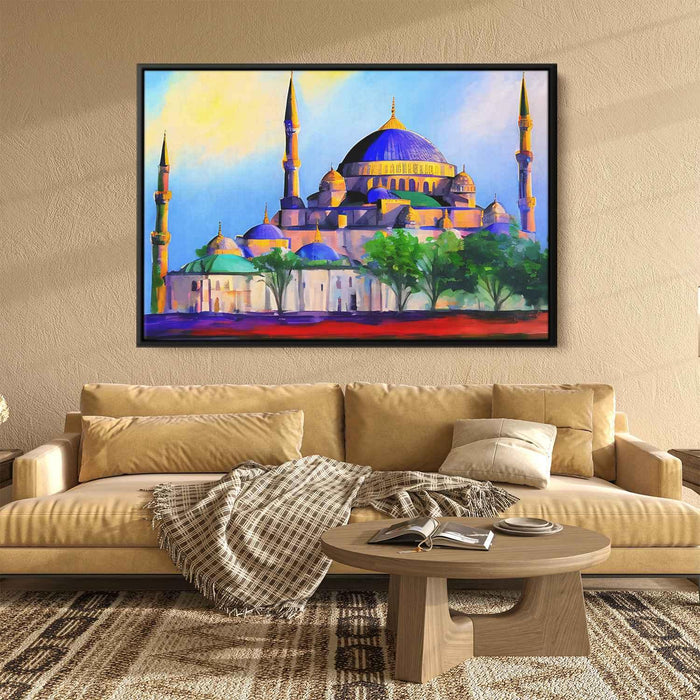 Abstract Blue Mosque #114 - Kanvah