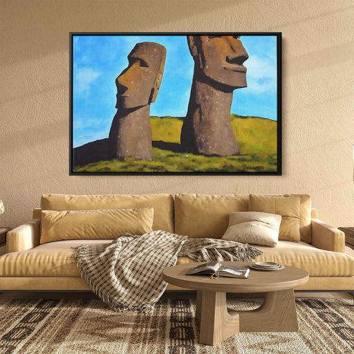 Abstract Moai of Easter Island #107 - Kanvah