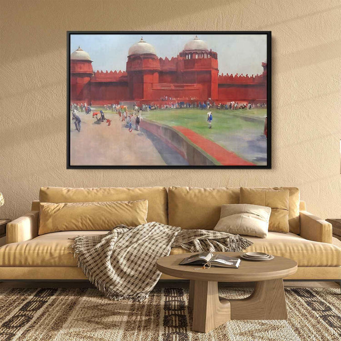 Abstract Red Fort #103 - Kanvah