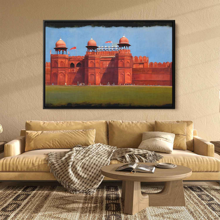 Abstract Red Fort #107 - Kanvah