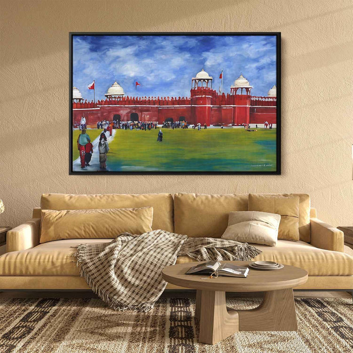 Abstract Red Fort #114 - Kanvah