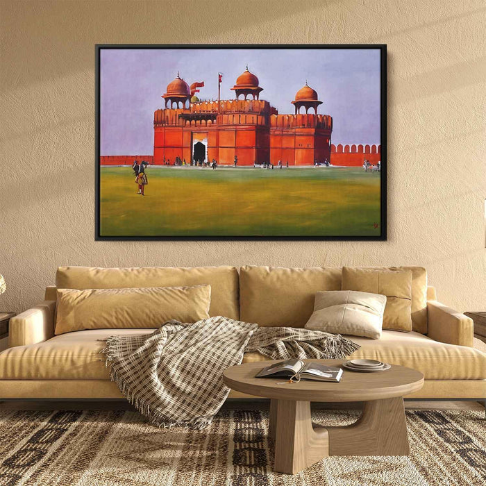Abstract Red Fort #117 - Kanvah