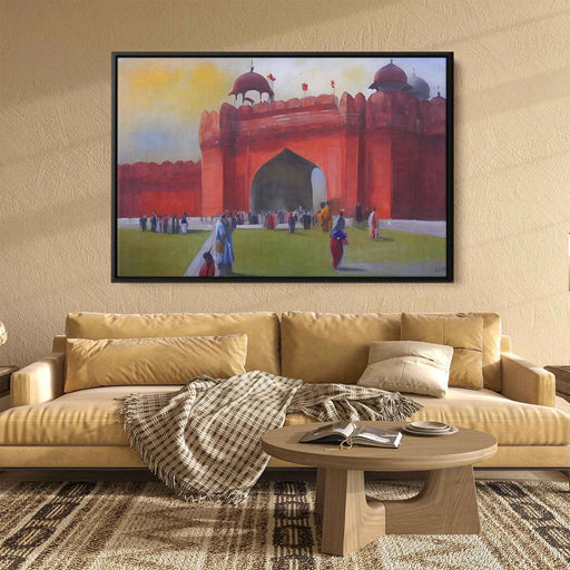 Abstract Red Fort #126 - Kanvah