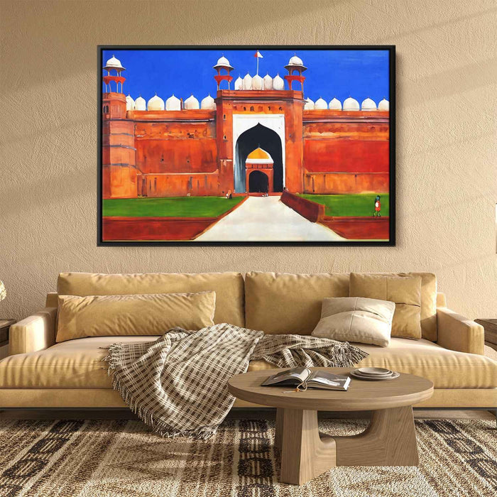 Abstract Red Fort #135 - Kanvah