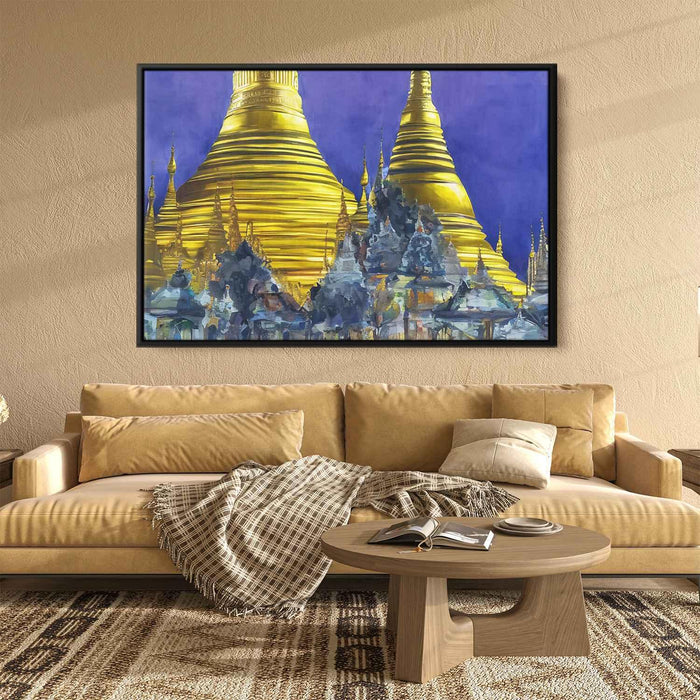 Abstract Shwedagon Pagoda #117 - Kanvah