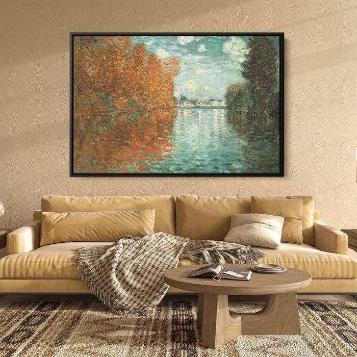 Autumn Effect at Argenteuil by Claude Monet - Canvas Artwork