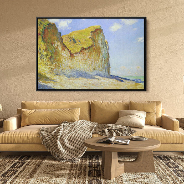 Cliffs near Pourville by Claude Monet - Canvas Artwork
