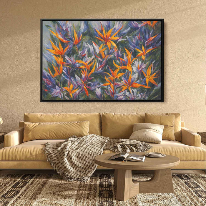 Contemporary Oil Birds of Paradise #107 - Kanvah