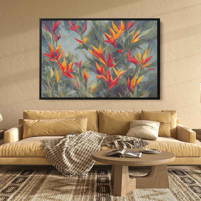 Contemporary Oil Birds of Paradise #126 - Kanvah