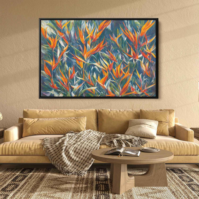 Contemporary Oil Birds of Paradise #127 - Kanvah