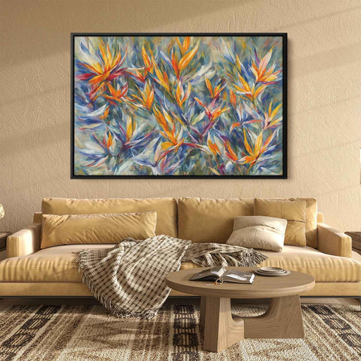 Contemporary Oil Birds of Paradise #133 - Kanvah