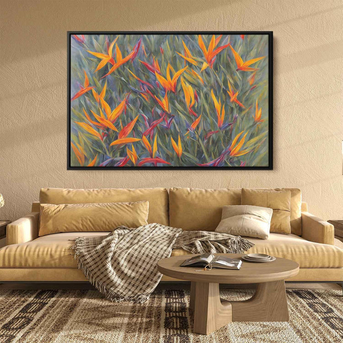 Contemporary Oil Birds of Paradise #134 - Kanvah