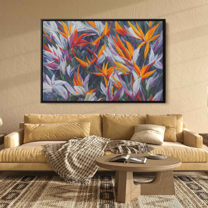 Contemporary Oil Birds of Paradise #136 - Kanvah