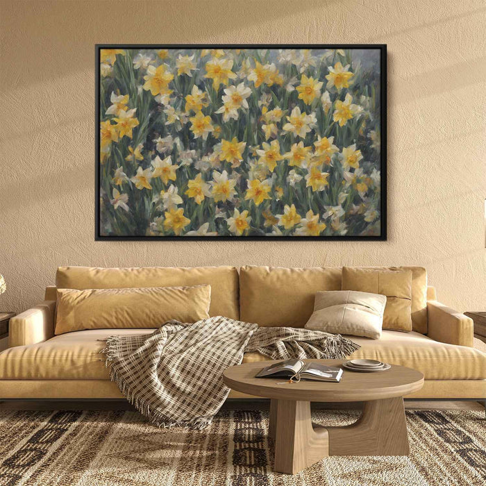 Contemporary Oil Daffodils #107 - Kanvah