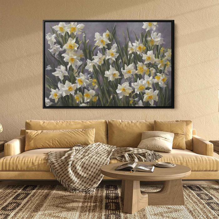 Contemporary Oil Daffodils #114 - Kanvah