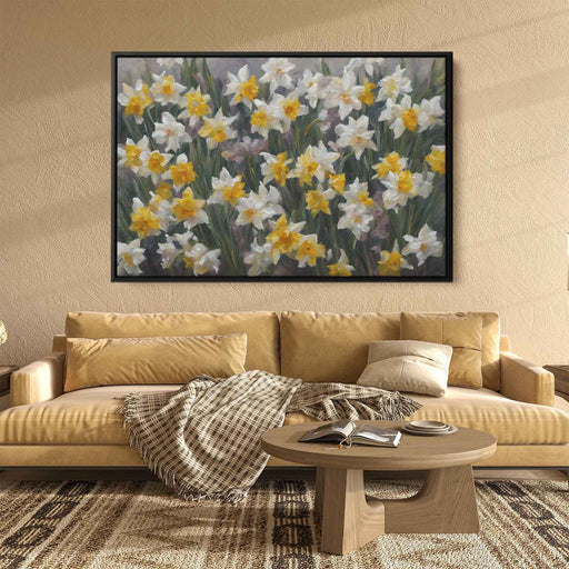 Contemporary Oil Daffodils #124 - Kanvah