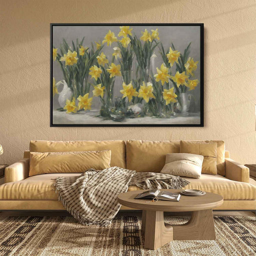 Contemporary Oil Daffodils #126 - Kanvah