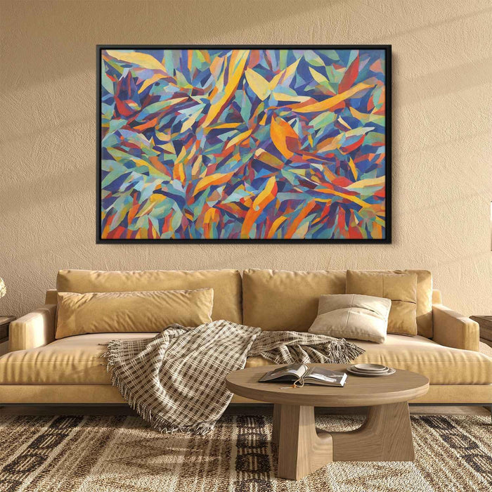 Cubist Oil Birds of Paradise #117 - Kanvah