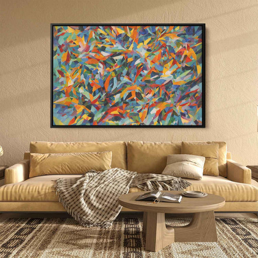 Cubist Oil Birds of Paradise #118 - Kanvah