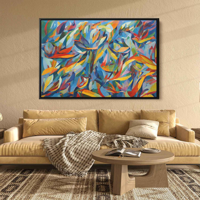 Cubist Oil Birds of Paradise #126 - Kanvah