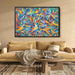 Cubist Oil Birds of Paradise #136 - Kanvah