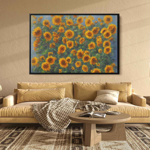 Enchanting Abstract Sunflowers #107 - Kanvah